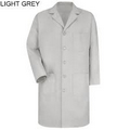 Light Gray Red Kap Men's 5-button Front Lab Coat (32-60/40L-54L)